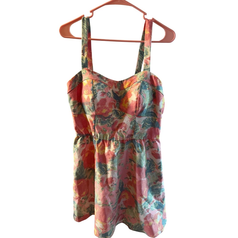Size 13 floral dress denim